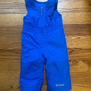 Columbia 12-18 month snow coveralls